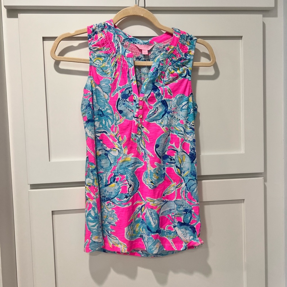 NWT Lilly Pulitzer Essie top size XXS